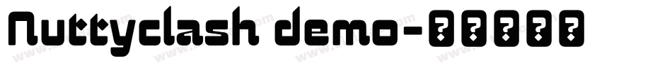 Nuttyclash demo字体转换
